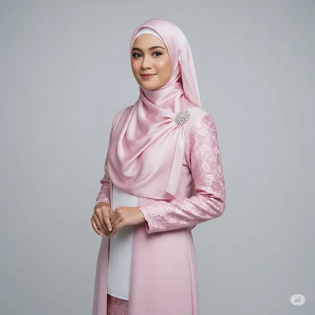 10 Model Kebaya Hijab Menutup Dada Terbaru untuk Tampilan Elegan dan Syar'i
