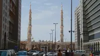 Keharuan Jemaah Haji Saat Memasuki Masjid Nabawi