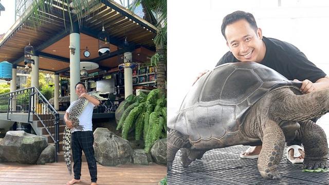 6 Seleb Ini Pelihara Binatang yang Tak Biasa, Unik hingga Ekstrem Abis