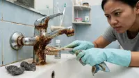 7 Cara Menghilangkan Karat pada Keran Kamar Mandi Tanpa Menggores Permukaannya