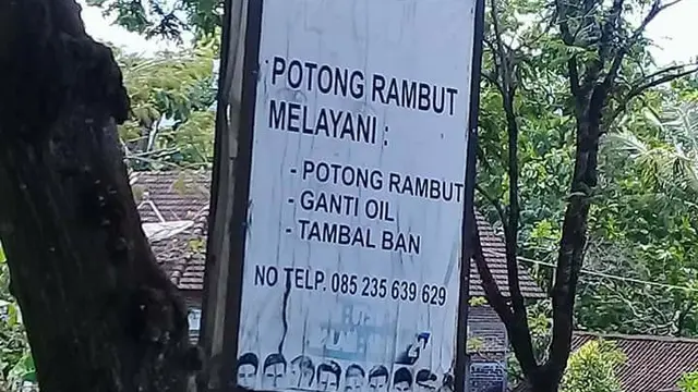 Bikin Nyengir, Ini 10 Spanduk Warung Anti-Mainstream