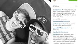 David Beckham saa bermain game bersama Cruz (Foto/Instagram)