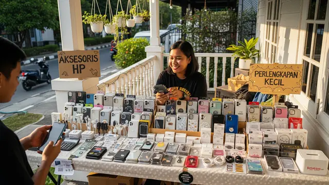Jualan Aksesoris HP dan Perlengkapan Kecil