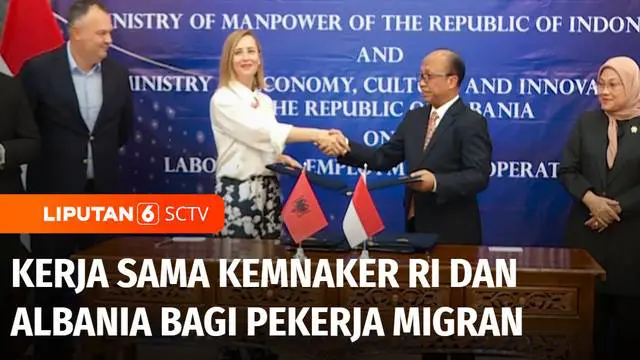 Pemerintah RI melalui Kementerian Ketenagakerjaan menjalin kerja sama bilateral dengan Pemerintah Albania bagi pekerja migran Indonesia. Kerja sama ini akan mempermudah akses bagi pekerja migran Indonesia di Albania, khususnya pada bidang pariwisata.