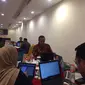 Aliansi Jurnalis Independen AJI Indonesia bersama kedubes Australia, menggelar UKJ di Kota Kendari.