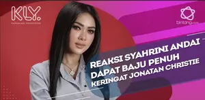 Ini yang akan dilakukan Syahrini Andai dapat baju penuh keringat Jonatan Christie.