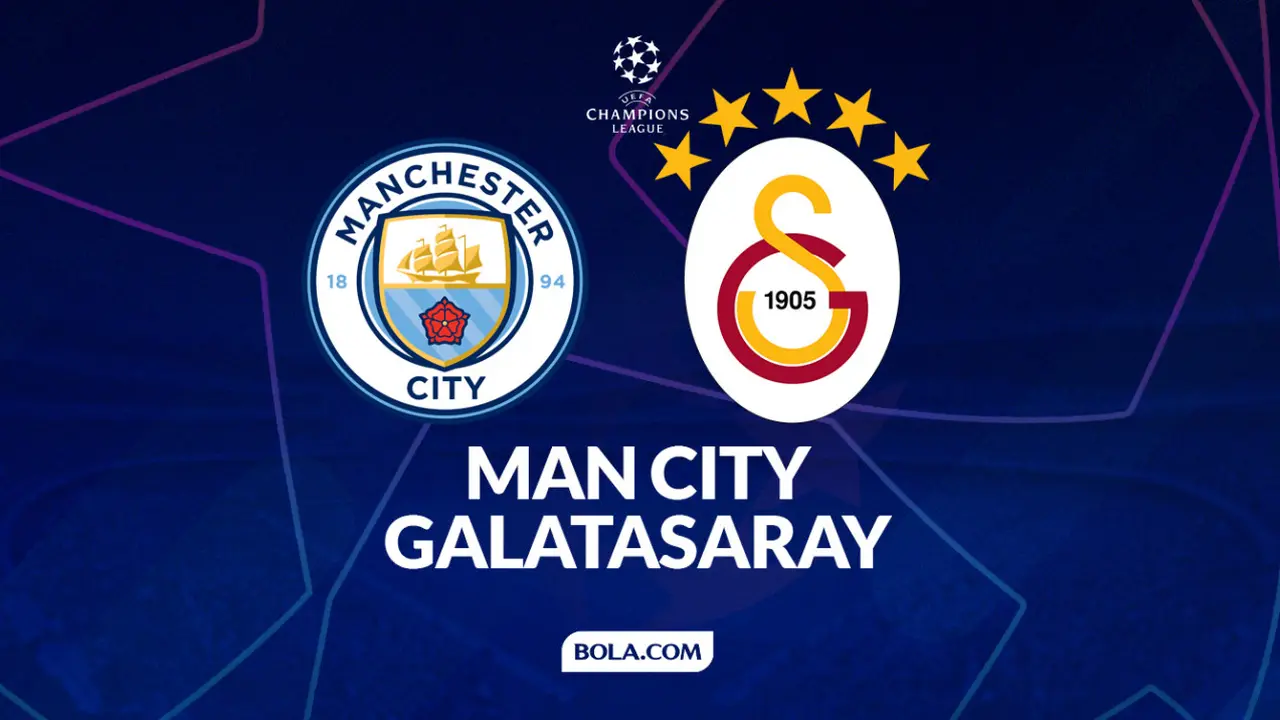 Ilustrasi Manchester City Vs Galatasaray