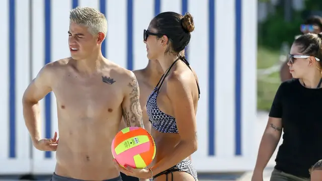 Daniela Ospina dan James Rodriguez