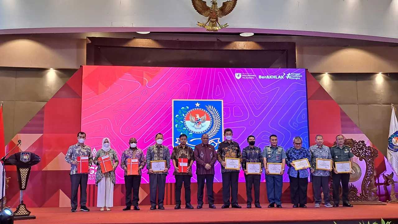 Kemendagri menyerahkan data toponimi dan batas wilayah baru ke Komisi Pemilihan Umum (KPU)