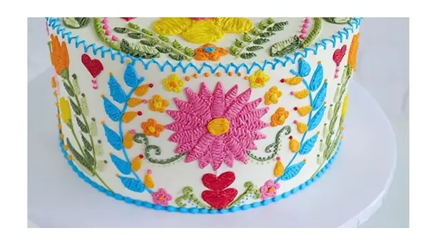 Wanita Ini Buat Desain Kue Bak Hiasan Bordir, 6 Hasilnya Keren Banget