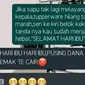 6 Chat Anak Beri Ucapan Selamat Hari Ibu Ini Bikin Ngakak (sumber: Twitter.com/juanaaryadi)