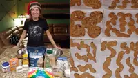 Pemburu Ular Ini Bikin Kue Natal Ekstrem dari Telur Piton, Berani Coba?
