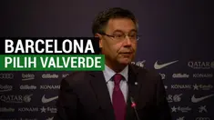 Berita video 4 alasan Barcelona memilih Ernesto Valverde sebagai pengganti Luis Enrique. Valverde ditunjuk menjadi pelatih tim utama Barcelona untuk dua musim mendatang. Kedatangannya setelah kontrak Luis Enrique di Blaugrana habis pada akhir musim 2...
