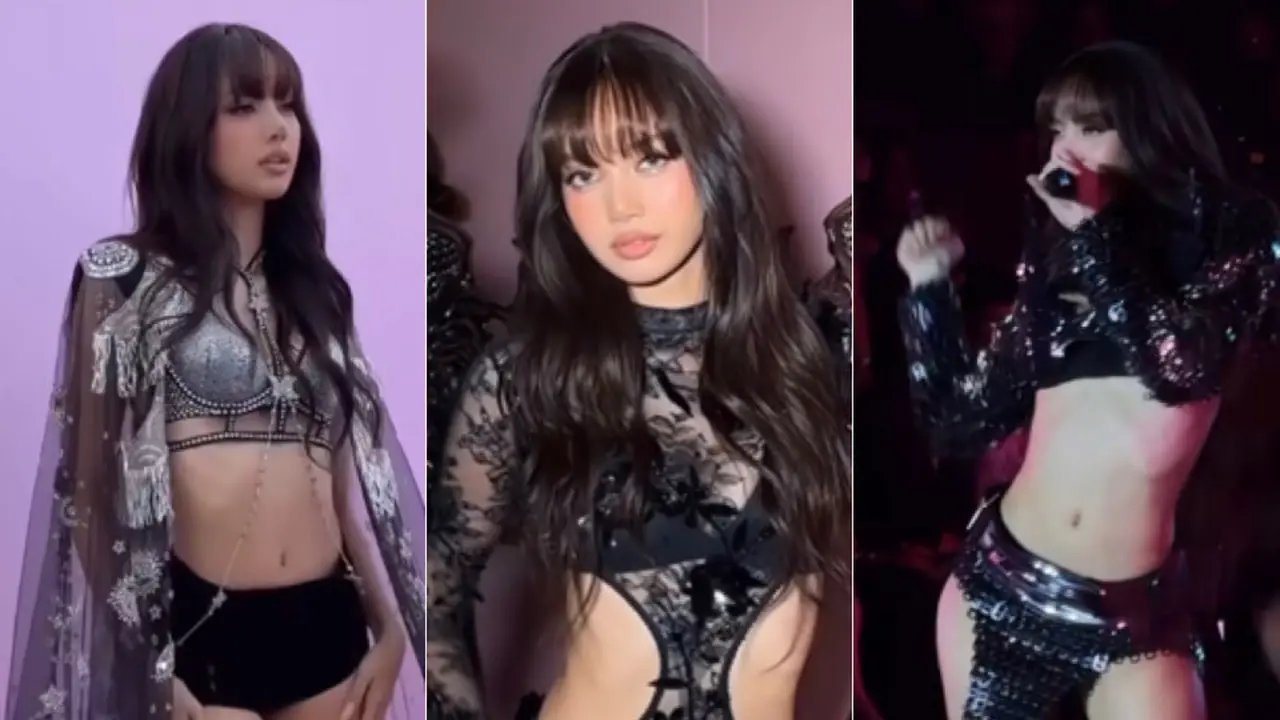 Outfit Lisa Blackpink untuk Pertama Kalinya Hadir di Victoria's Secret Fashion Show