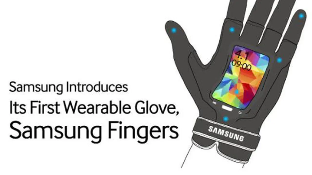 April Mop, Samsung Perkenalkan Sarung Tangan Pintar 