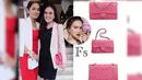 Shandy Aulia tampil menawan dengan tas Chanel. Tas berwarna pink ini seharga Rp 69 juta. (Foto: instagram.com/fashionshandyaulia)