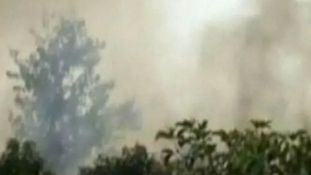 Asap Kebakaran Hutan di Pekan Baru Sampai Singapura