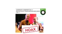 Cek fakta foto Ganjar Pranowo dengan Kakek Sugiono