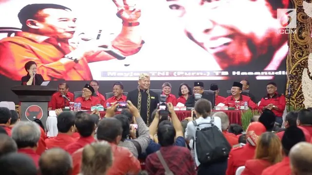VIDEO: PDIP Usung TB Hasanuddin-Anton Charliyan di Pilgub Jabar