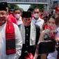 Pramono Anung dan Rano Karno secara resmi mendaftar sebagai bakal calon gubernur dan wakil gubernur DKI Jakarta. (merdeka.com/Arie Basuki)