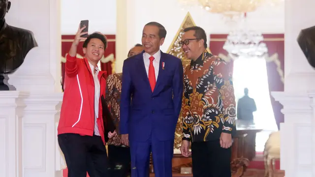 Liliyana Natsir Temui Presiden Jokowi