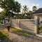 8 Desain Pagar Rumah Sederhana di Desa Tanpa Tembok Tinggi yang Estetik dan Murah