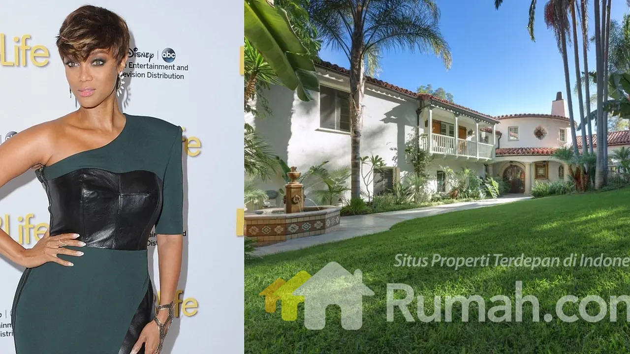 Rumah.com - Tengok Villa Bergaya Kolonial Klasik Milik Tyra Banks