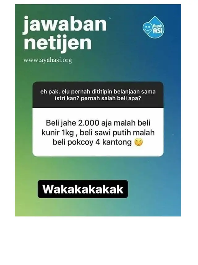 10 Curhatan Suami Salah Beli Titipan Belanja Istri Ini Bikin Geleng Kepala