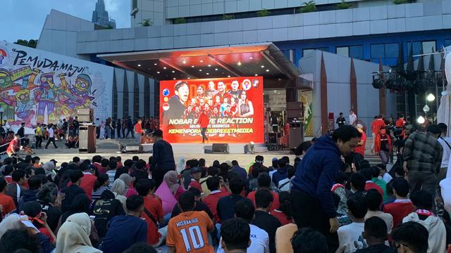 Nobar Piala Asia 2023 Australia vs Timnas Indonesia