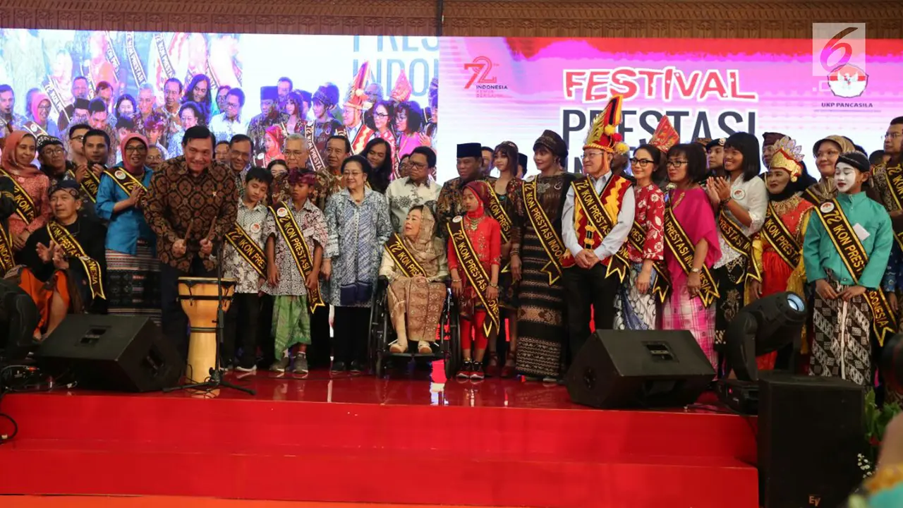 Festival Prestasi Indonesia, UKP Pancasila Beri Penghargaan 72 Orang