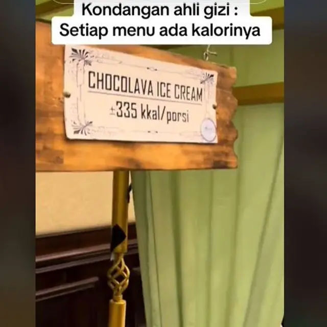 Konsep Unik di Pernikahan Ahli Gizi, Tiap Menu Ada Info Jumlah Kalorinya