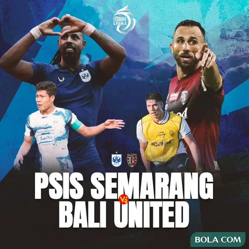 BRI Liga 1 - Duel Antarlini - PSIS Semarang Vs Bali United