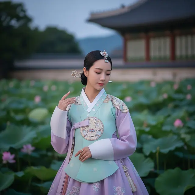 Prompt Gemini AI untuk Foto Ala Putri Kerajaan Korea