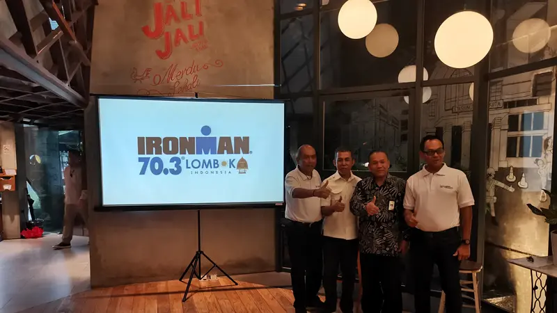 Lomba Triathlon Kelas Dunia Ironman 70.3 Digelar di Lombok Tahun Depan