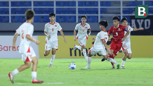 Foto: Timnas Indonesia U-17 Vs Vietnam di Piala AFF U-17 2026