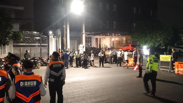 Razia motor brong di Surabaya. (Istimewa)