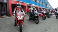 Indonesia CBR Race Day (ICE Day) 2018 kembali digelar di Sirkuit Sentul, 16 September 2018. (Arief Aszhari/Liputan6.com)