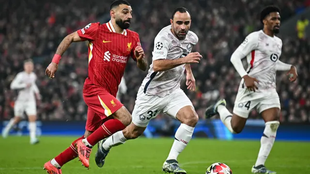 Kembali Menang, Liverpool Belum Terkalahkan di Liga Champions 2024/2025