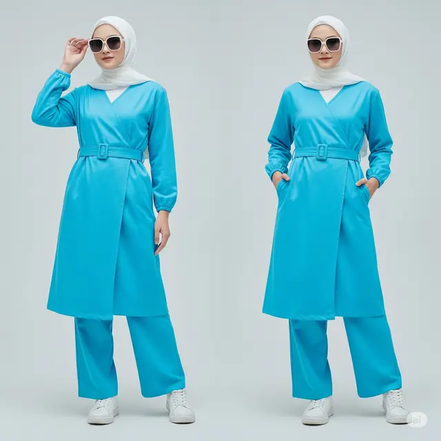 Model Baju Setelan Wanita Terbaru. Foto: Gemini
