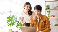 Ilustrasi pasangan muda/Shutterstock-SaiArLawKa2.