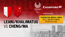 Leani Ratri Oktila/Khalimatus Sadiyah vs Ma HuiHui/Cheng Hefang (China)