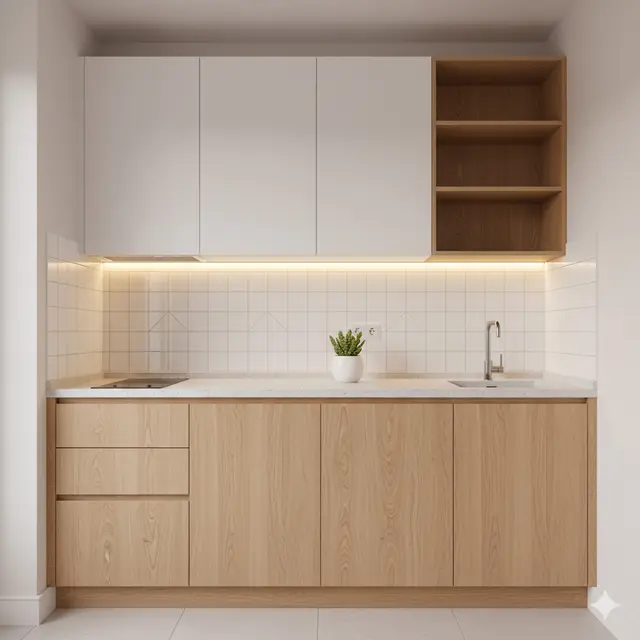Model Dapur Ukuran 1 Meter. Gemini