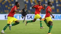 Timnas Guinea U-23 di Piala&nbsp;Afrika&nbsp;U-23 2023. Mereka menempati posisi keempat pada turnamen itu. (Dok. CAF)