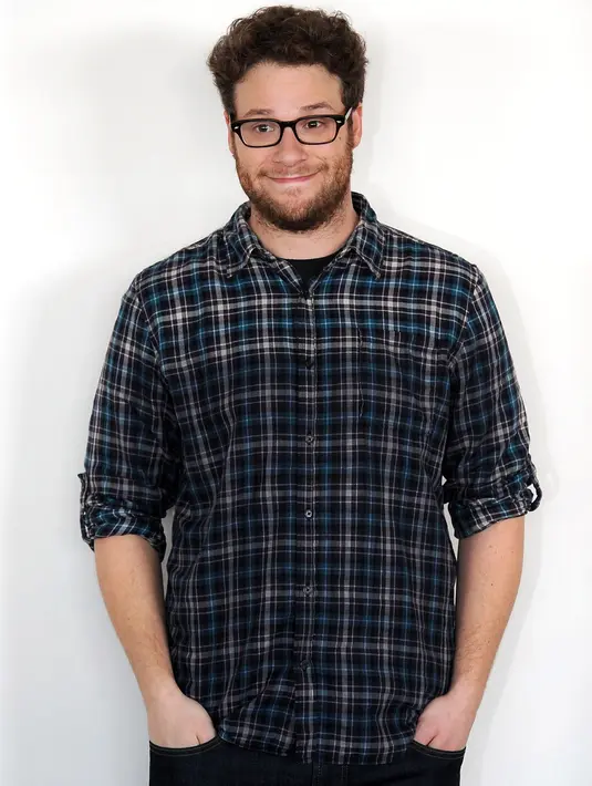 Seth Rogen mengaku telah melihat alat kelamin milik Justin Bieber secara online ketika ditanya oleh host Howard Stern. Aktor 33 tahun ini pun memberi komentar mengenai alat vital milik pelantun ‘What Do You Mean?’ tersebut.  (Bintang/EPA)