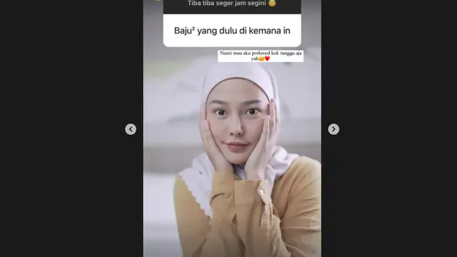 Dara Arafah Putuskan Berhijab. (Sumber: Instagram/daraarafah)
