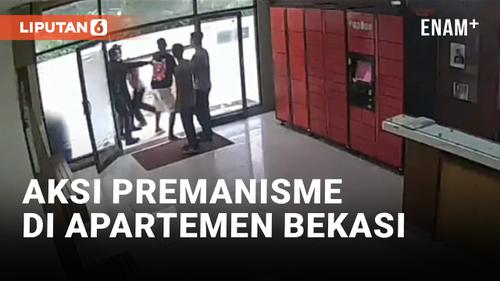 VIDEO: Aksi Premanisme di Apartemen Viral di Media Sosial Bikin Resah Penghuni