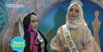 April Jasmine dan Siti Ashari jadi juri audisi Puteri Muslimah Indonesia 2017 di Jakarta.