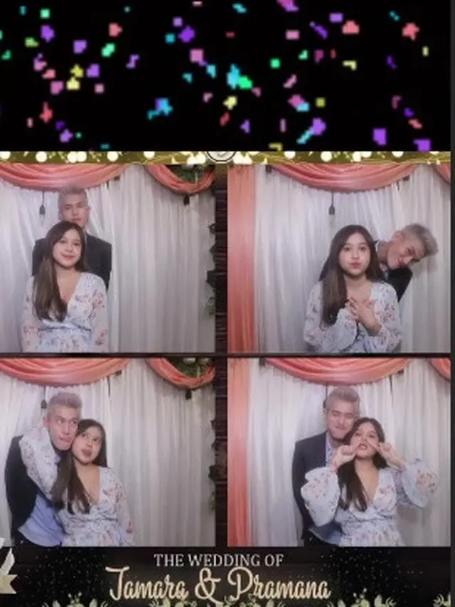 6 Momen Kebersamaan Julian Jacob dan Brisia Jodie Kondangan Bareng