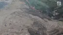 Pandangan udara terlihat kondisi terkini TPST Bantar Gebang, Bekasi, Jawa Barat, Selasa (4/6/2019). Tampak kondisi TPST Bantar Gebang kian rapih, perapihan dilakukan dengan membuat bentuk seperti tangga dan semakin kecil pada bagian atasnya, mirip bentuk piramida. (Liputan6.com/Faizal Fanani)