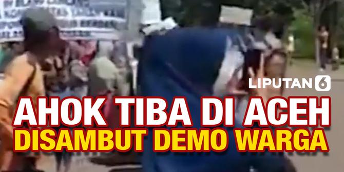 VIDEO: Ahok Disambut Sorakan Warga Aceh, Kenapa?